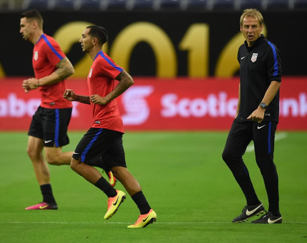 KLINN WITH A SHOUT Jurgen Klinsmann in talks to be next England manager reveals Germany supremo Oliver Bierhoff – and rates him a perfect fit