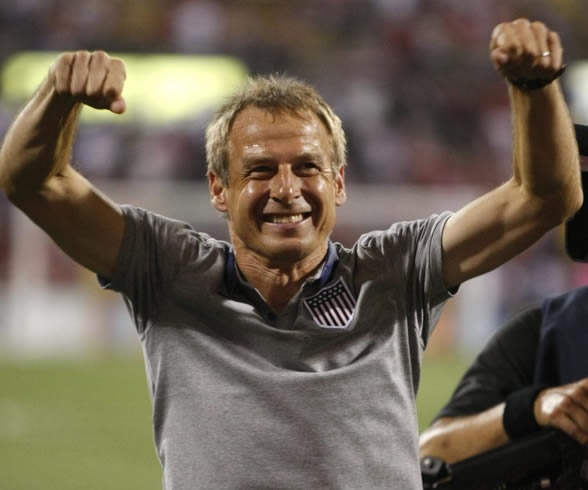 KLINN WITH A SHOUT Jurgen Klinsmann in talks to be next England manager reveals Germany supremo Oliver Bierhoff – and rates him a perfect fit