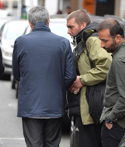 GENEROUS JOSE Manchester United boss Jose Mourinho gives homeless man £20 but can’t pull a smile for fan’s selfie