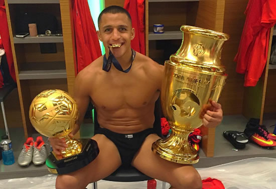 Alexis Sanchez’s Instagram update reveals injury problems