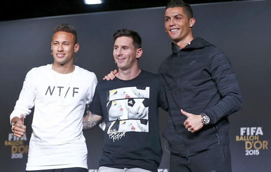 Neymar: Cristiano Ronaldo is the favourite for the Ballon d'Or