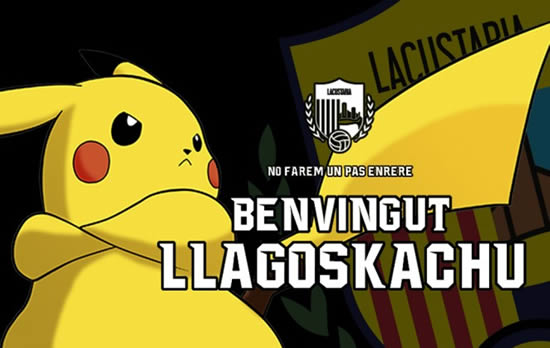 UE Llagostera catch Pokemon Go fever