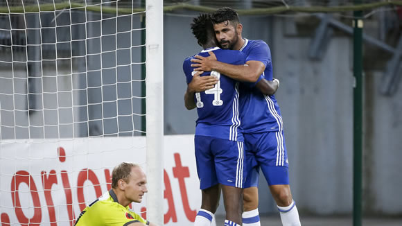 RZ Pellets WAC 0-3 Chelsea: Antonio Conte earns first win