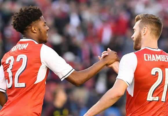 Arsenal 3 - 2 Manchester City: Sanchez stars as Gabriel suffers injury