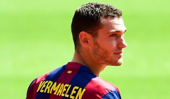 Barca loan Vermaelen to Roma