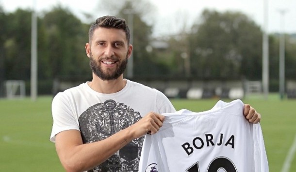 Swansea break transfer record to sign Atletico’s Borja