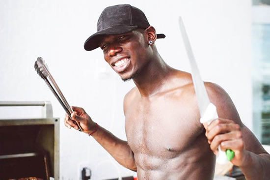 Man United star Paul Pogba scoffs 12 rounds of beef at all-you-can-eat steakhouse