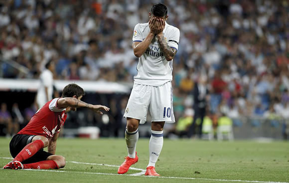 James Rodriguez loses fans' confidence