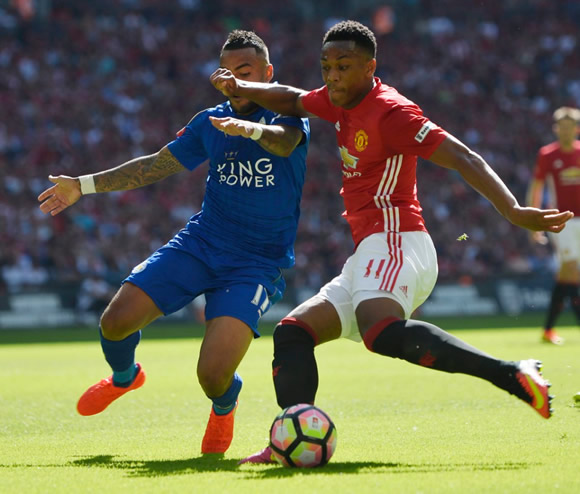 Manchester United boss Jose Mourinho tells Anthony Martial to raise his game after a recent dip in form