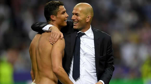 Zidane the 'key' to Madrid season - Ronaldo