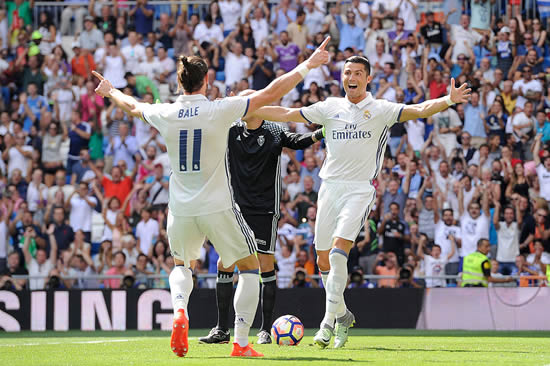 Real Madrid 5 - 2 Osasuna: Cristiano Ronaldo scores on return from injury as Real Madrid crush Osasuna