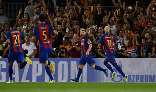 Barcelona 7 - 0 Celtic: Lionel Messi hits hat-trick as Barcelona run rings around Celtic