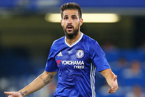 Antonio Conte reveals all on Cesc Fabregas' Chelsea future