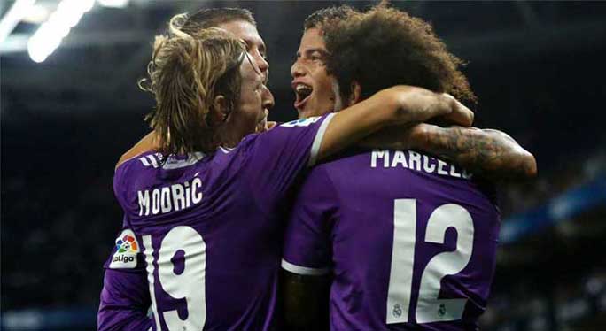 Espanyol 0-2 Real Madrid: James & Benzema strike to give Merengue victory