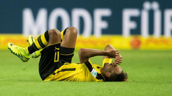 Fitness fears over Aubameyang with Real Madrid looming