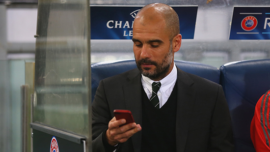 Pep Guardiola has banned his Man City players from using the internet