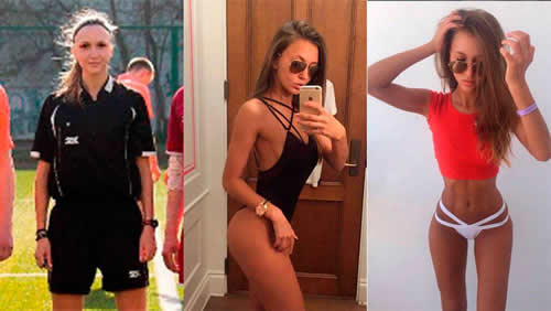 Russian referee Ekaterina Kostjunina has become world famous