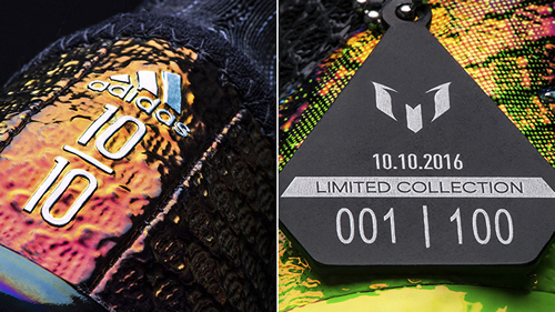 Adidas release limited edition 10/10 boots to pay homage to Lionel Messi