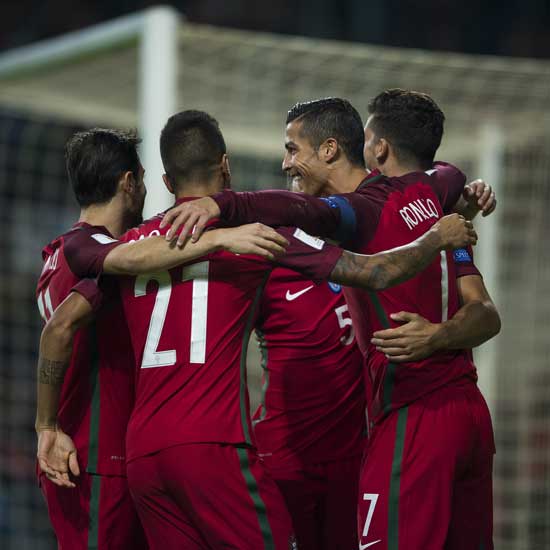 Portugal 6-0 Andorra: Ronaldo hits four on international return