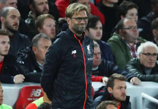Jurgen Klopp downbeat after Liverpool's draw with Manchester United