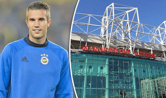 Robin Van Persie relishing 'special' Manchester United reunion in Europa League clash