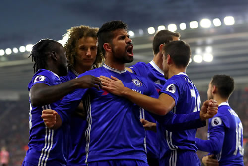 Southampton 0 - 2 Chelsea FC: Eden Hazard and Diego Costa on target as Chelsea see off Southampton