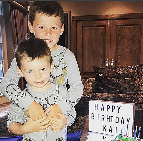 Coleen and Wayne Rooney red-faced after son Kai's birthday blunder