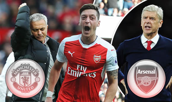 Arsenal to hold crunch talks with Mesut Ozil as Manchester United eye move