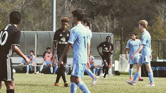 Raul's son begins career with New York rivals