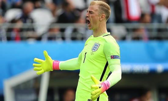 Joe Hart says he had to rein in England passion after Euro 2016 errors
