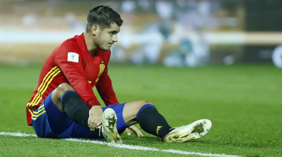 Morata faces a month on the sidelines