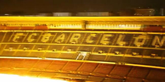 YouTubers broke into Barcelona's Camp Nou at night and filmed it