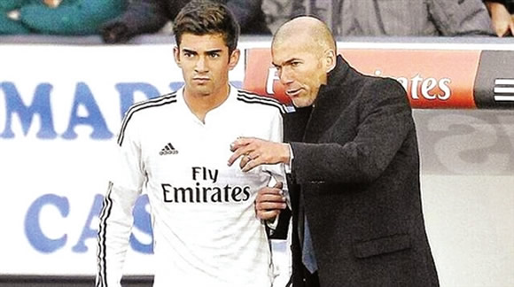 Zinedine Zidane: 'Special' for son Enzo to score in Real Madrid debut