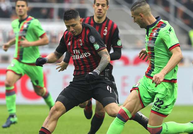 Milan 2-1 Crotone: Lapadula grabs late winner