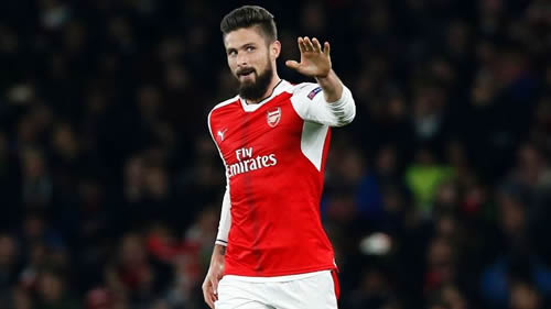 Arsenal's Arsene Wenger: 'I want Giroud to extend his contract'