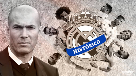 Zidane's Real Madrid make history: 35 games unbeaten