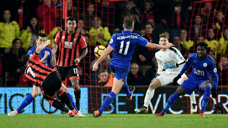 Bournemouth 1-0 Leicester City: Pugh fires Cherries past Foxes