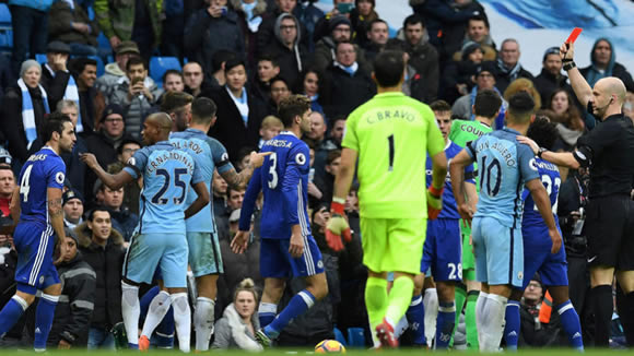 Chelsea and Man City fined for fracas