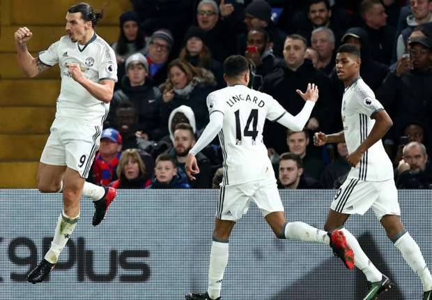Crystal Palace 1-2 Manchester United: Ibrahimovic saves Mourinho's men