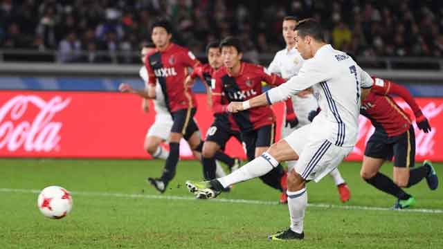 Real Madrid 4-2 Kashima Antlers: Ronaldo hat-trick rescues Los Blancos