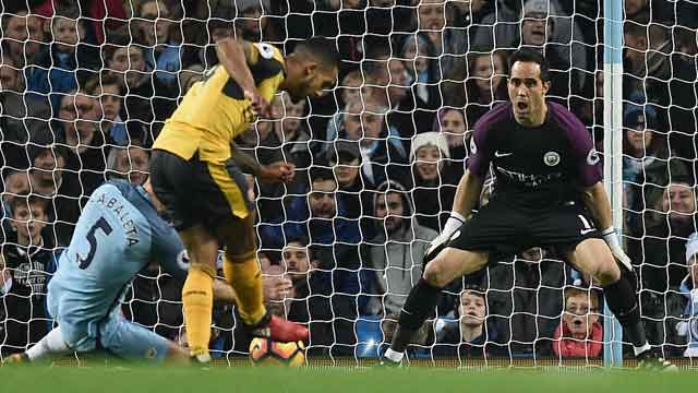 Manchester City 2-1 Arsenal: Guardiola's men come back to leapfrog Gunners