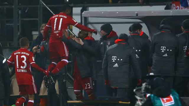 Darmstadt 0-1 Bayern Munich: Costa stunner sends Bayern back to the top