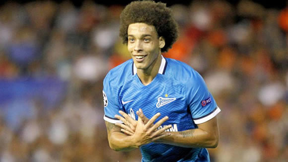Zenit confirms Witsel move to China