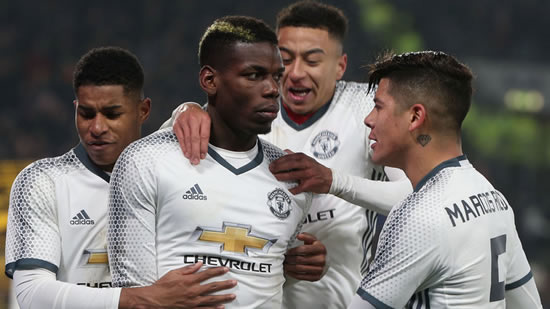 Hull City 2-1 Manchester United (2-3 aggregate): United stutter into EFL Cup final
