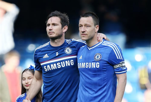 John Terry pays tribute to Chelsea legend Frank Lampard following his retirement