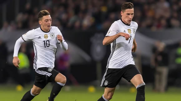 Julian Draxler 'would like to see' Arsenal's Mesut Ozil join him at PSG