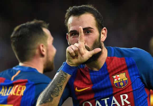 Barcelona confirm Aleix Vidal out until next season with horrific ankle injury