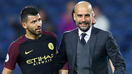 Pep Guardiola unconcerned by Sergio Aguero form as Manchester City prepare for Monaco clash