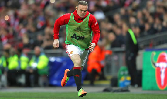 Wayne Rooney entitled to enjoy Wembley moment despite playing no part for Man United