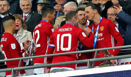 Wayne Rooney entitled to enjoy Wembley moment despite playing no part for Man United